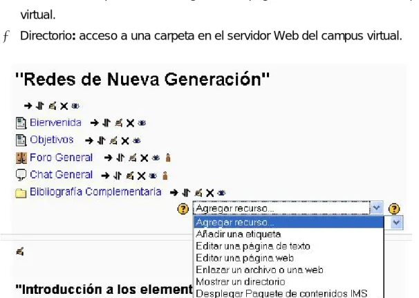 Figura 3.3. Enlaces a archivos. 
