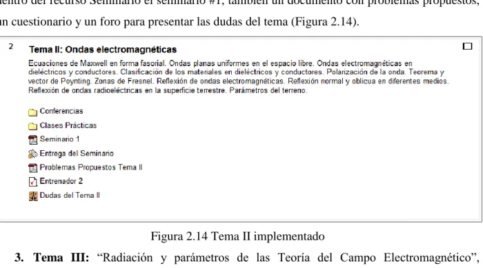 Figura 2.14 Tema II implementado 