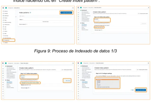 Figura 10: Proceso de Indexado de datos 2/3