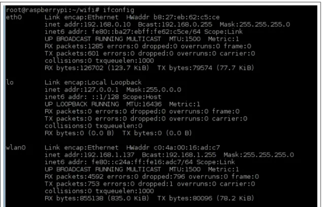 Figura 2.2: Estat definitiu dels dispositius de xarxa al sistema embedded Raspberry-Pi 