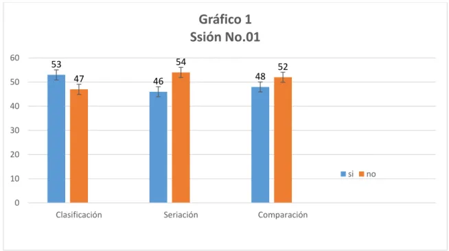 Gráfico 1 Ssión No.01