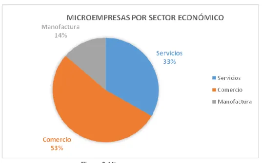 Figura 2 Microempresas por sector 