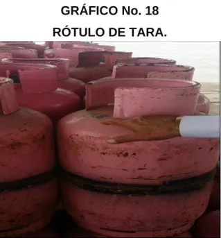 GRÁFICO No. 18  RÓTULO DE TARA. 