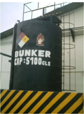 Foto N.- 5  Tanque  de bunker 