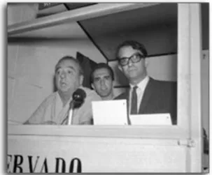 Figura 1.1 Estación de radiodifusión en los años 70. 