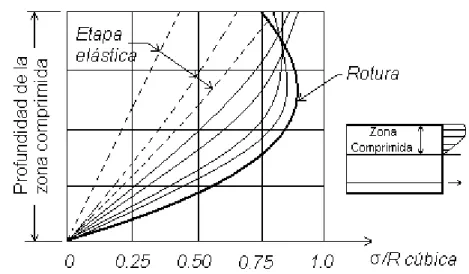 Figura 3.3 Efecto de la fluencia. 
