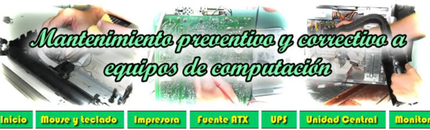 Fig 3.1 Página WEB 