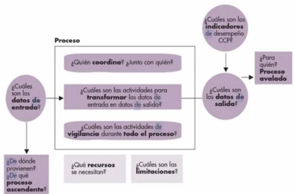 Figura 14-1: Elementos medulares del Proceso 