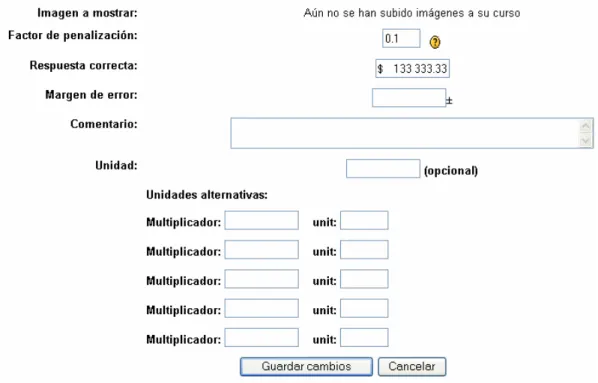 Figura 2.14. Insertar pregunta numérica.