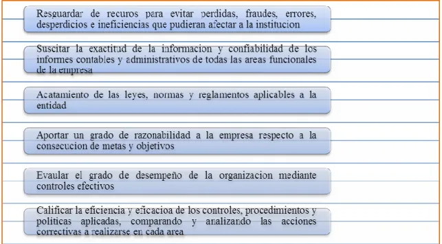 Figura 3-1: Objetivos del control interno 