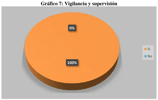 Gráfico 7: Vigilancia y supervisión 
