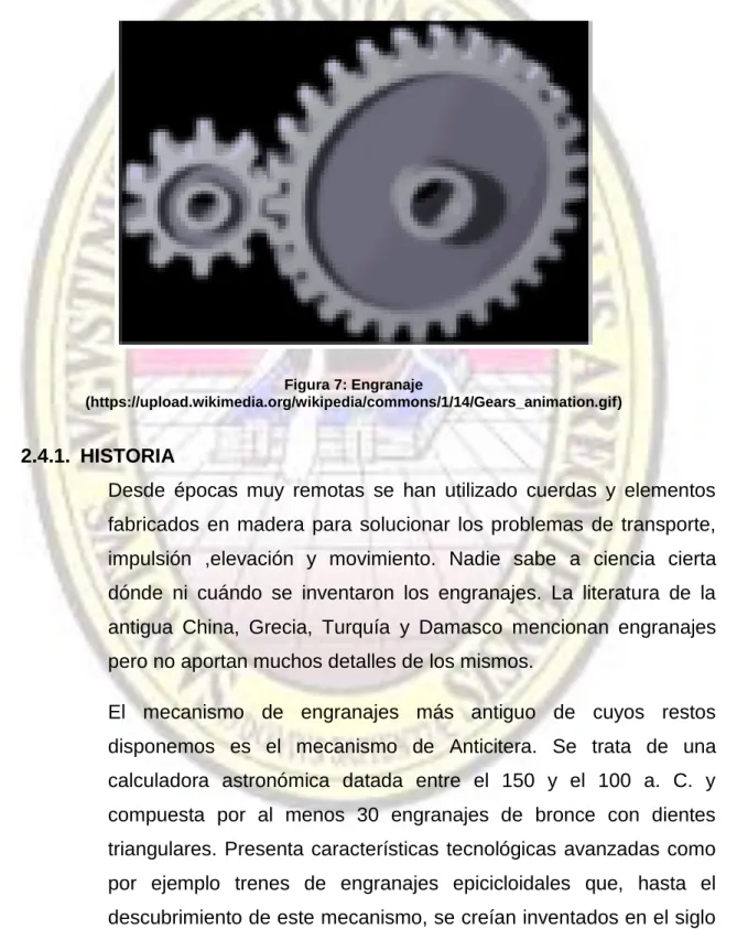 Figura 7: Engranaje 