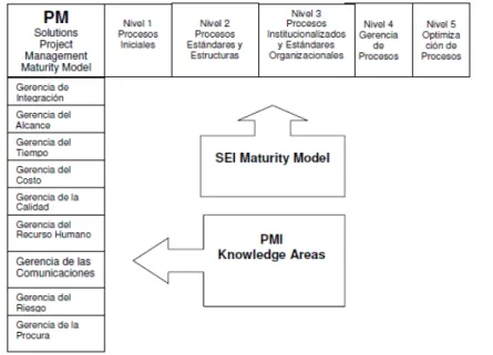Gráfico Nº 15: Modelo de Madurez de Gestión de Proyectos de PM Solutions 