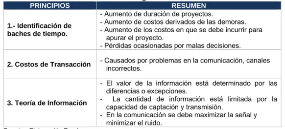 Cuadro Nº 10: Resumen de Problemas Comunes Afrontados por Lean Project  Management 
