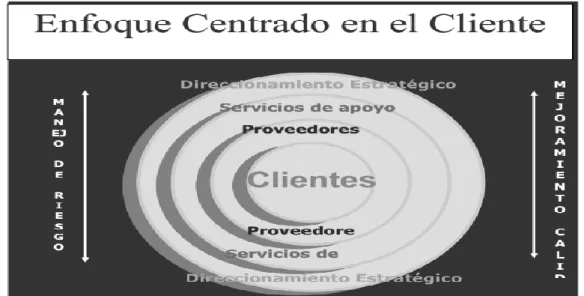 Figura 1.2: Enfoque Centrado en el Cliente. 
