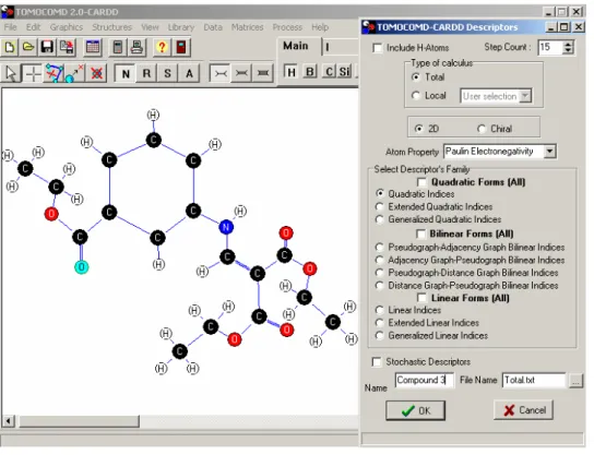 Figura 2.1. TOMOCOMD-CARDD  Software:  A, Ventana para seleccionar el módulo de  trabajo