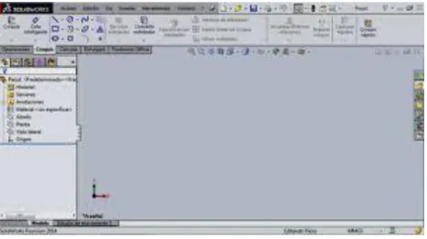 Figura 26-2: Interfaz software SolidWorks . 