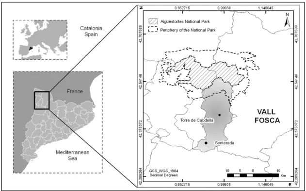 Figure 1. Map of the study area. 