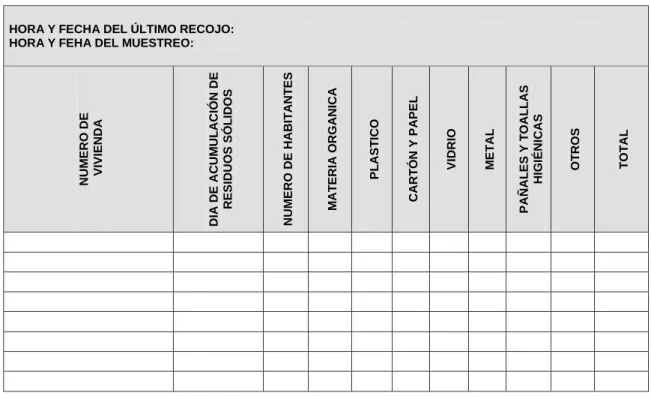 TABLA No. 2.1. 