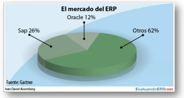 Figura 11. El mercat de l’ERP.