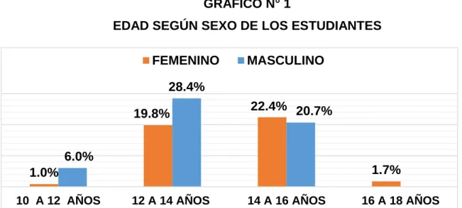 GRÁFICO N° 1 