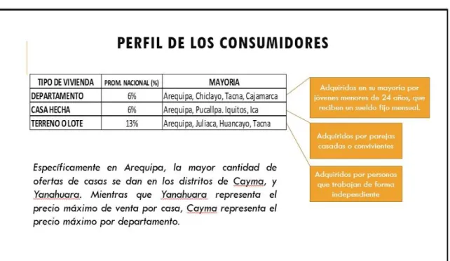 CUADRO 11: Perfil de los consumidores 