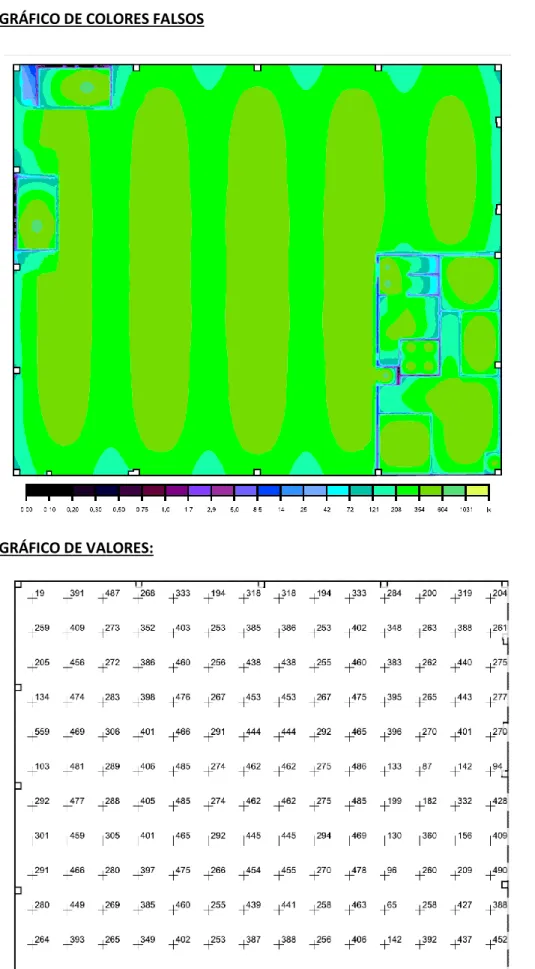 GRÁFICO DE COLORES FALSOS 