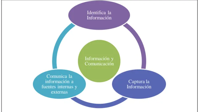 Figura  10 - 1 Esquema general de Información y Comunicación. 