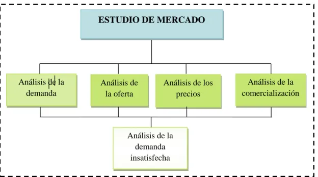 Ilustración 3: Estructura del Estudio de Mercado 