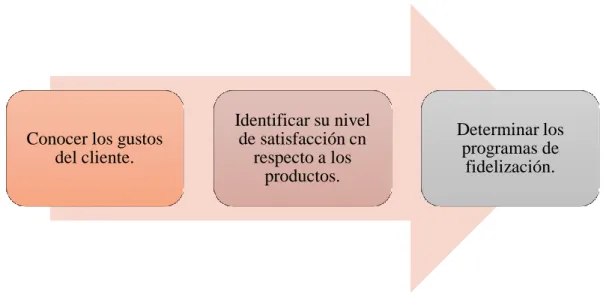 Figura 8-1:  Elementos de gestión de clientes