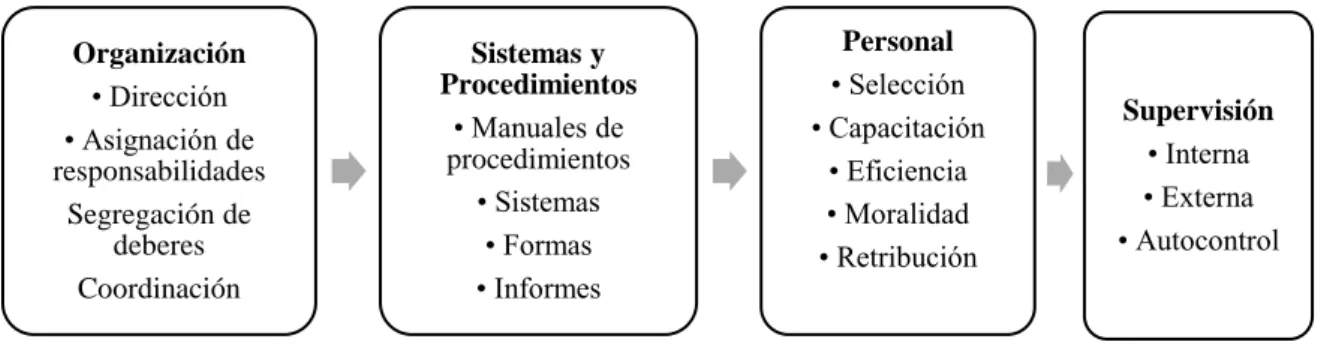 Figura 1-2: Elementos de control interno 