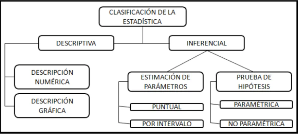 ILUSTRACIÓN No. 2  CLASIFICACIÓN DE LA ESTADÍSTICA. 