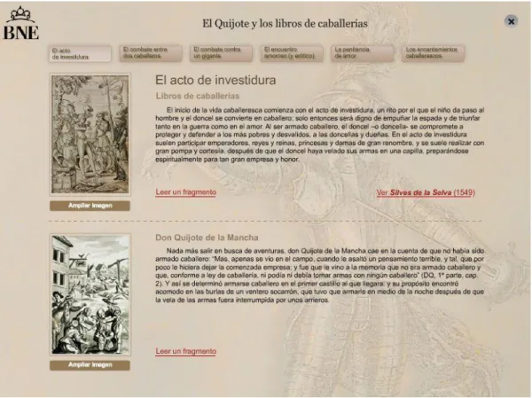Fig. n. 6. http://www.bne.es/es/Colecciones/Cervantes/Quijote/libro-interactivo.html 