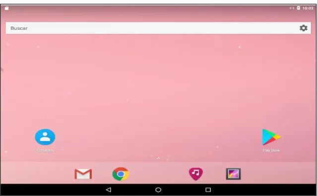 Figura 6.1: Máquina víctima 1 con Android-x86 7.1. 