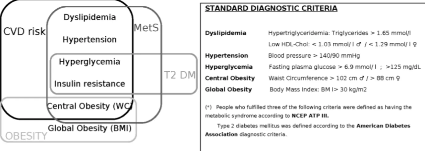 Figure 2. Diet-related Cardiodiabesity diagnostic parameters. Abbreviations are as follows: 