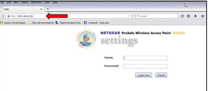 Figura 5 .Interfaz web de administración del AP. 