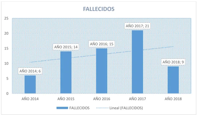 Tabla 6: Victimas Mortales 