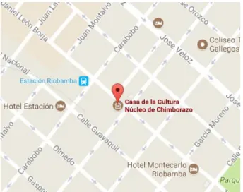 Gráfico 1: Ubicación de la CCENCH 