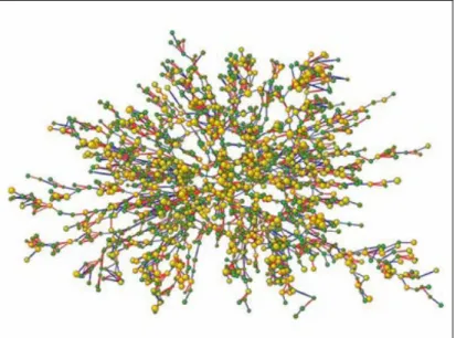 Figure 3 – Representation of a complex network 59  (Source: www.visualcomplexity.com)     
