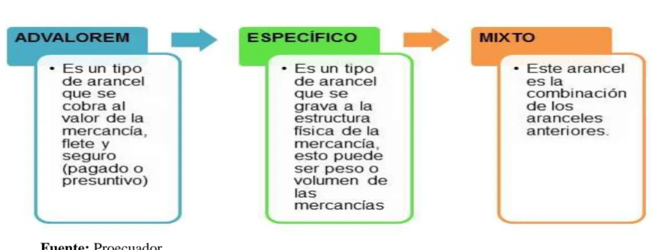 Gráfico 12: Tipos de Aranceles 