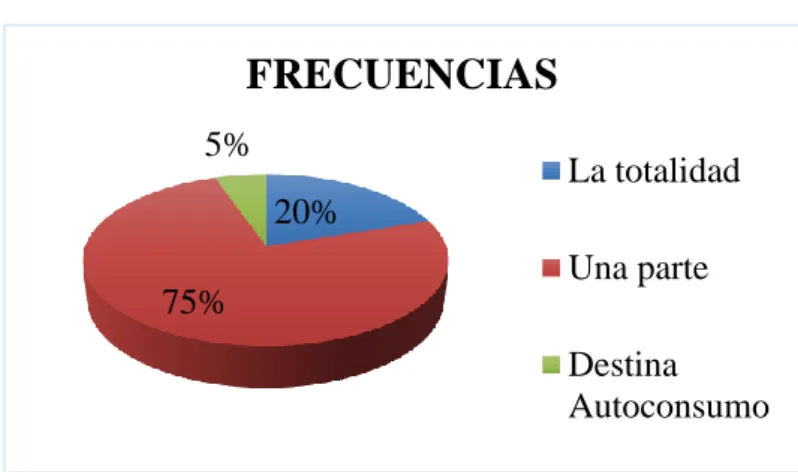 Gráfico 2: Lo que usted produce 