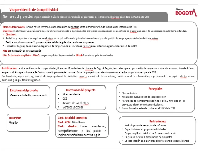 Figura 7- Estructuración del proyecto 