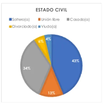 Figura 8. Estado civil. 