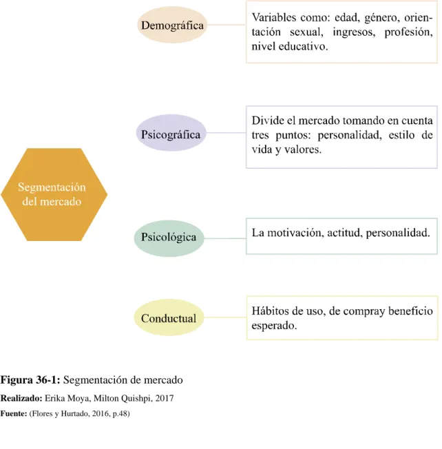 Figura 36-1: Segmentación de mercado