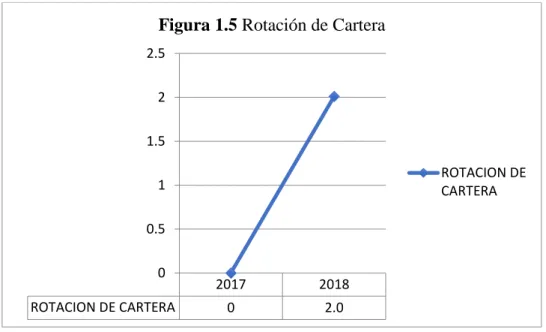 Figura 1.5 Rotación de Cartera