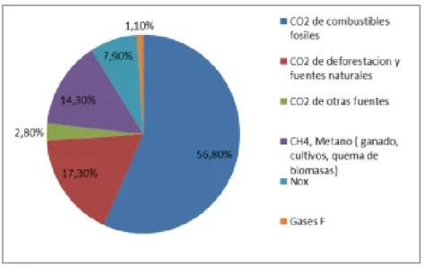 GRÁFICO 1 EMISIONES DE C02 Fuente: Sorh, R. P. 151 