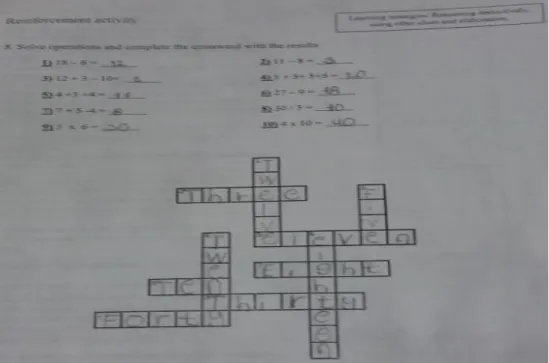 Figure 4 Artifact worksheet N.3 S2 