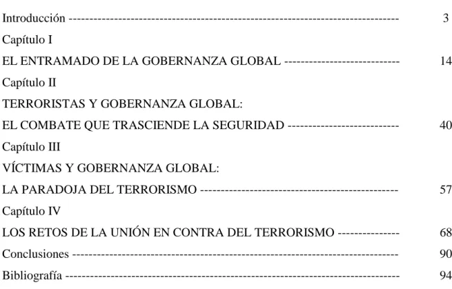 TABLA DE CONTENIDO 