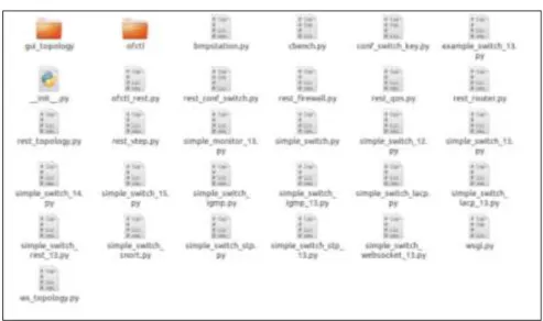 Figura  12-2: Aplicaciones para implementar en la plataforma RYU. 