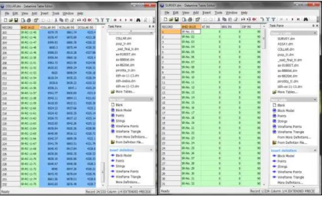 Figura 3.9 .Tablas utilizadas 